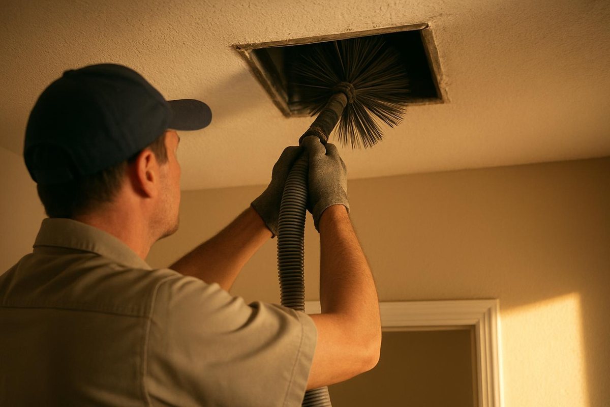Golden Pine Air Duct Services in Bellevue
